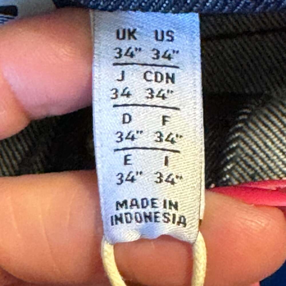 NWT Women’s Size 16 ADIDAS Originals 3-Stripes Button-Front Denim Skirt - Picture 12 of 14